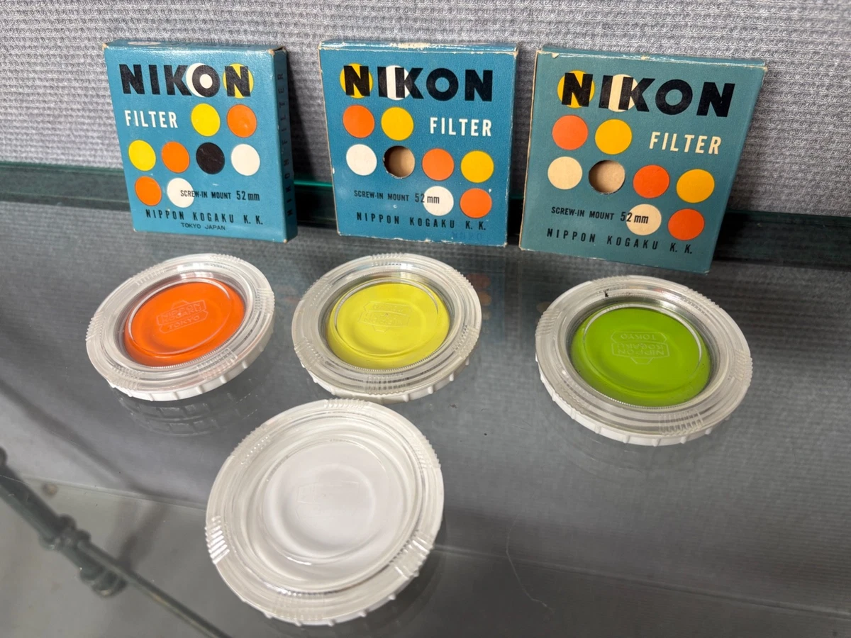 Filtre Nikon Series VII 7 Y3 Yellow – Boîte D'origine, état Excellent, Rare