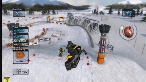 Ski-Doo: Snowmobile Challenge - Nintendo Wii (Nintendo Wii) - Image 3 of 4