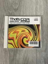 Taiyo Yuden That’s CD-R Professional High Quality Blank Media Disc, 650mb 74 min