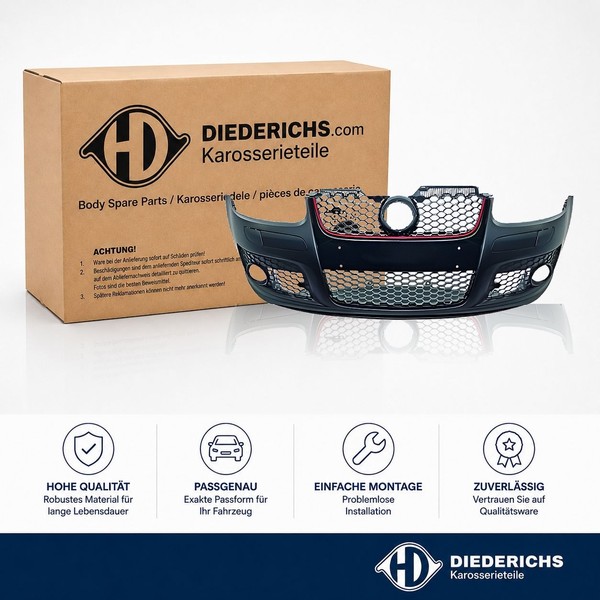 StossfÄNger Vorne Diederichs 2214850 FÜR VW Golf 5 GTI Optik HD Tuning Bumper-image