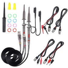 Universal Oscilloscope Probe Kit 100MHz with Accessories for  and Measurement