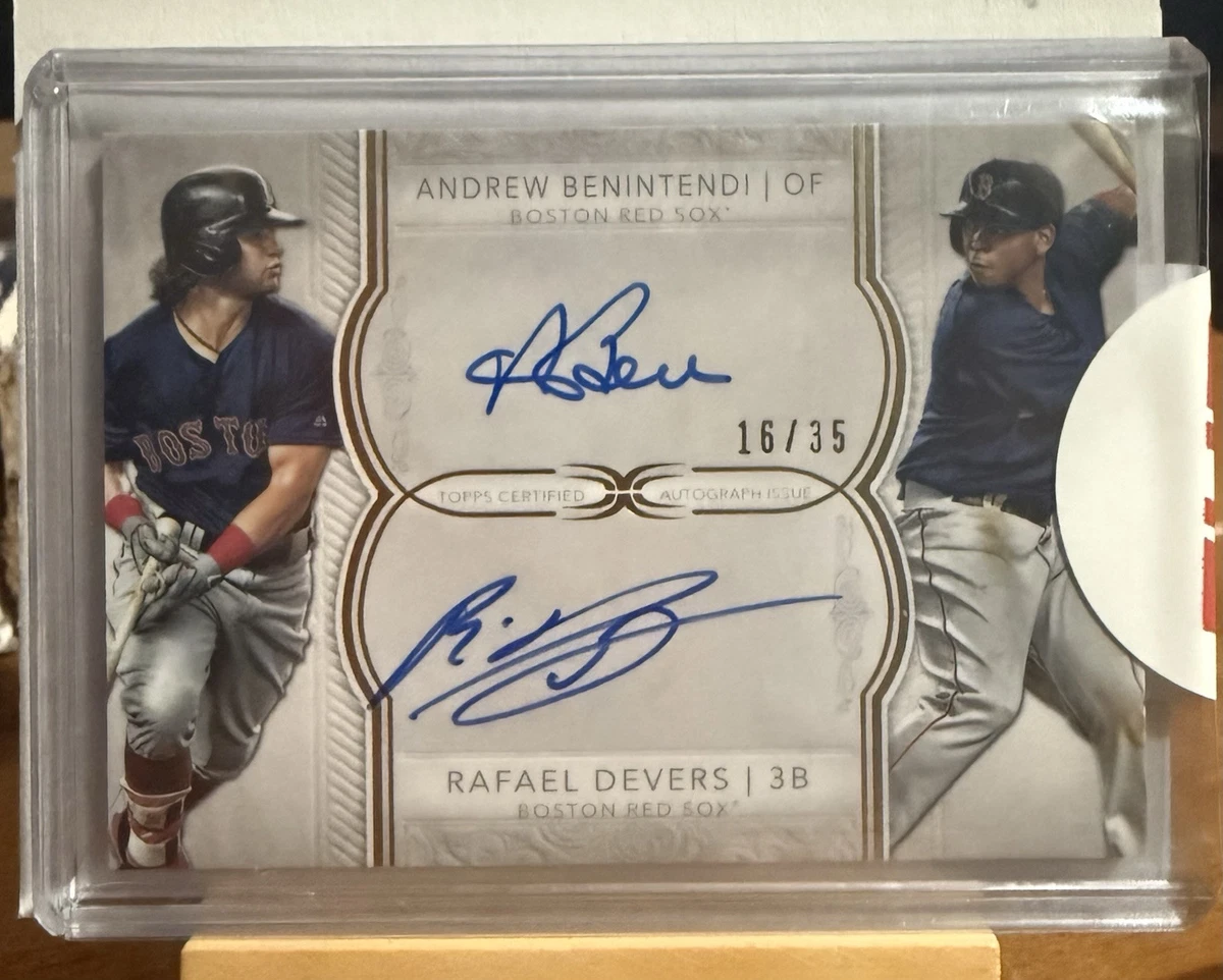 Andrew Benintendi Autograph Baseball Cards for sale | eBay