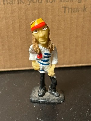axl rose toy Axl Rose, Guns N'Roses, Rock Star doll, hande made polymer clay figurine,  miniature sculpture