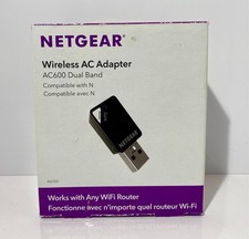 NETGEAR Wireless AC Adapter AC600 Dual Band Open Box