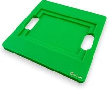 Rectangle Patch Jig for Xtool F1 - Holds 3X2 and 3.5X2.5 Inch Leather Patches fo