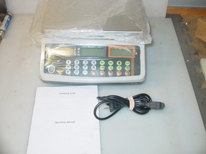 Digital Counting Scale 3 LCD Screen, Counting Scale, 7 lb, New 1g-30kg, 12x15x6