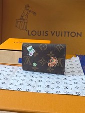 Louis Vuitton Monogram Vivienne Holiday Edition Rosalie Wallet Holder NEW