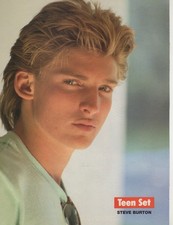 Steve Burton pinup Debbie Gibson picture article Paula Abdul photo Teen Set pix
