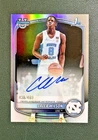 Caleb Wilson 1st Bowman Auto: 2025/26 Bowman Chrome Refractor Auto /499 (CPA-CL)