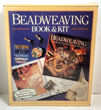 Beadweaving Book & Kit By Sterling Publishing Includes Hardcover & Supplies New!