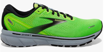 Lite Use  Men\'s SZ 11 M BROOKS Ghost 14 Running Shoes. Green Gecko 1103691D310. Brooks Ghost 14 Men main image 4