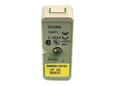 6ES5498-1AA71 SIEMENS SIMATIC S5 SIMATIC S5 MEASURING RANGE MODULE FOR ANALOG IN