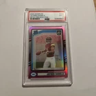 2024 Panini Donruss Rated Rookie Optic Preview Pink Jayden Daniels #389 PSA 9