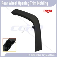 Rear Door Back Arch Flare Trim Passenger Right Side For 2019-2025 Toyota Rav4
