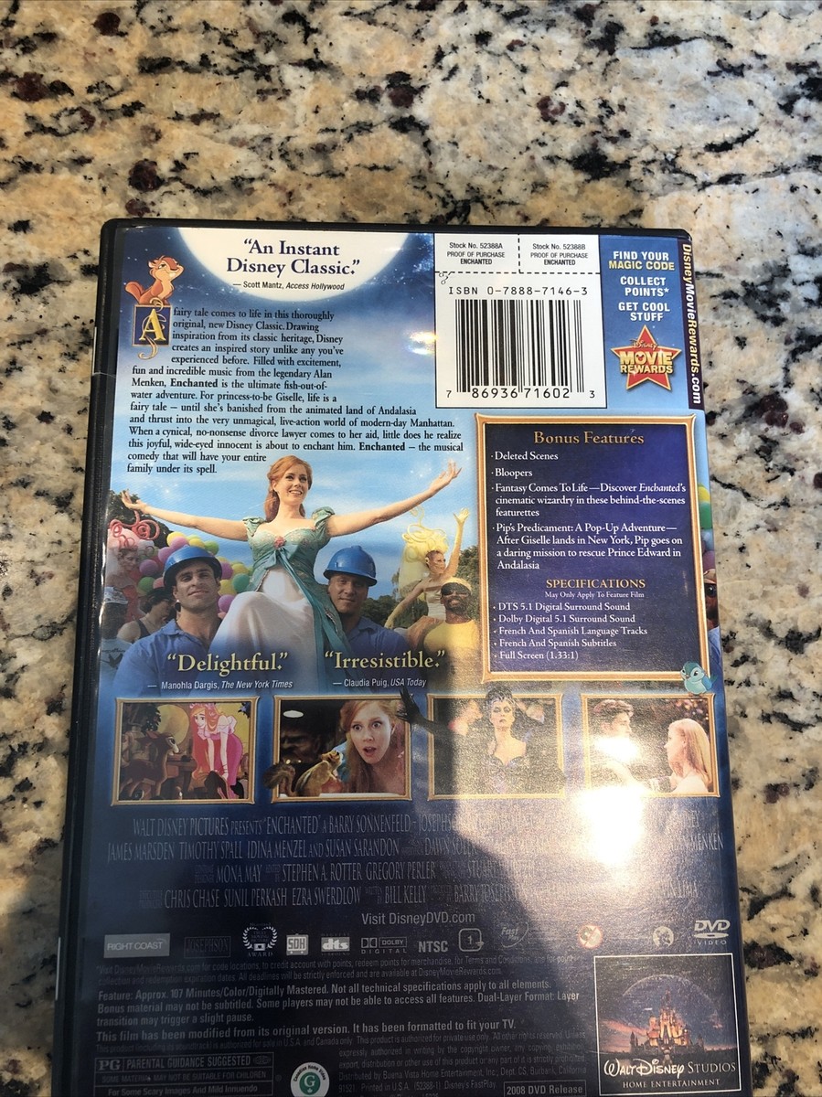 Enchanted (DVD, 2008) | eBay