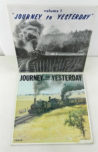 2 Vinyl 33 1/3 rpm 12" LP's JOUNEY to YESTERDAY Vol. 1 & 2 Steam UP GT ~ T63k - 第 1/5 張圖片