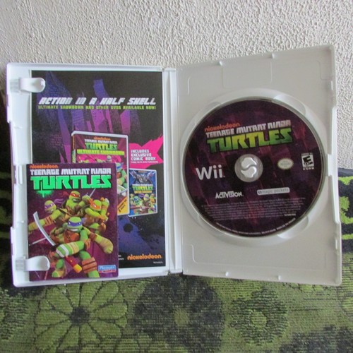 Wii Game. Teenage Mutant Ninja Turtles. - Picture 2 of 2