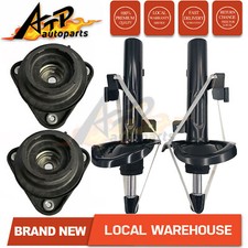 Pair Front Shock Absorbers + Strut Top Mount Kit for Ford Focus LS LT 2005-2009