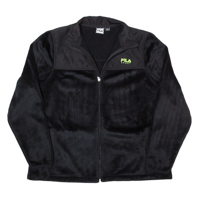 FILA Damen Fleecejacke schwarz L