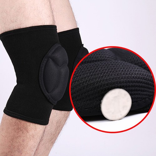 1 Paar Radfahren Volleyball X-Spiel BMX Schutz Schwamm Knieschützer Kind Torhüter - Bild 10 von 22