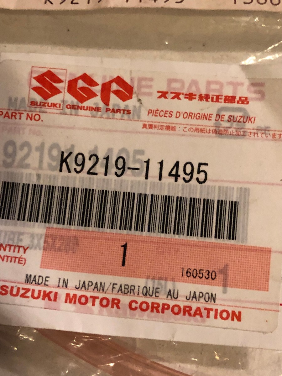 すずき NOS OEM Genuine Suzuki Motorcycle Pipe P/N K9219-11495 NEW