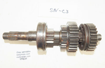 1980's SACHS DKW HERCULES 125 175 240 250 255 7 SP TRANSMISSION GEAR BOX SHAFT