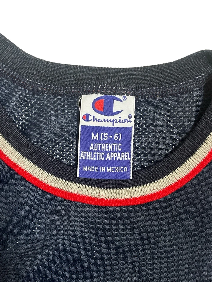 Camiseta vintage Stephon Marbury New Jersey Nets juvenil talla mediana 5-6 y2k usada en excelente estado Foto 3 de 4