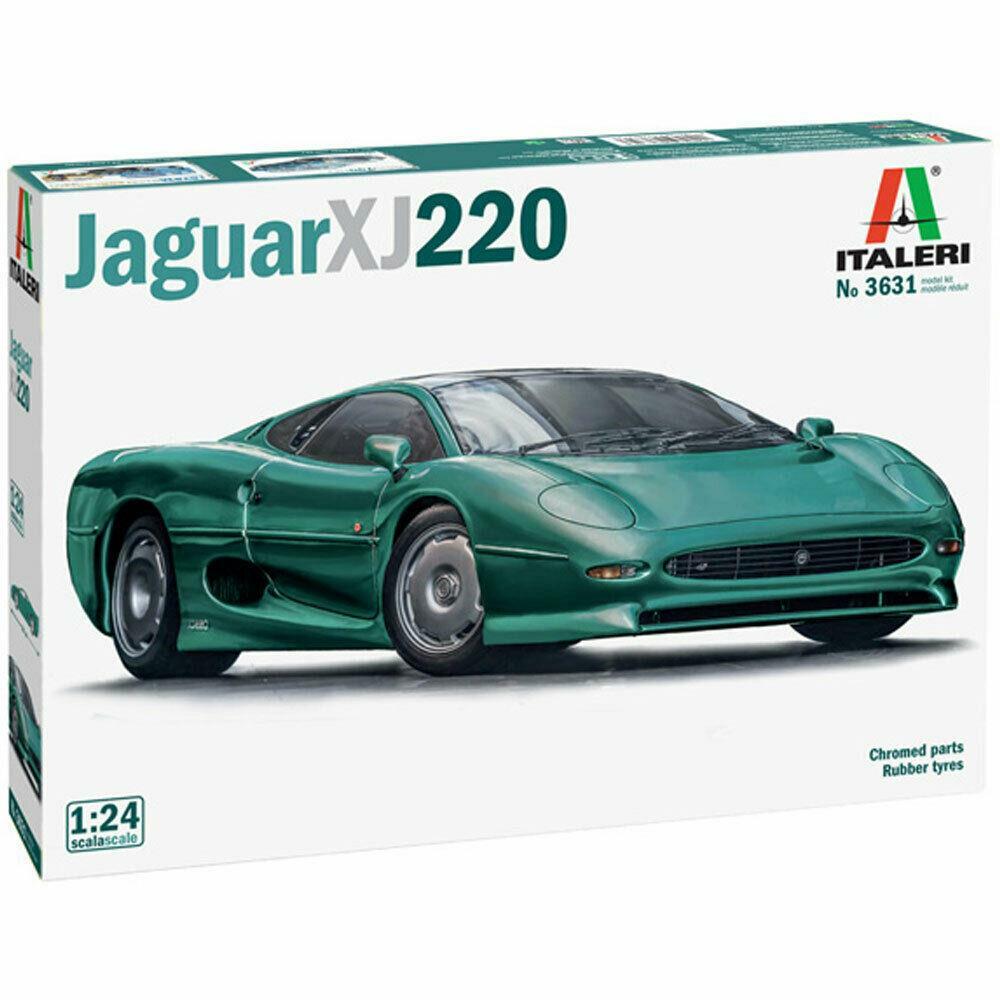 Italeri 3631 Jaguar XJ-220 1:24  Scale Plastic Model Car Kit