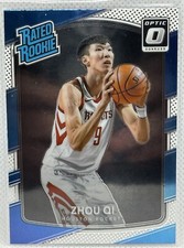 2017-18 NBA Panini Optic Rated Rookie Zhou Qi #151 Rookie (RC)  Rockets