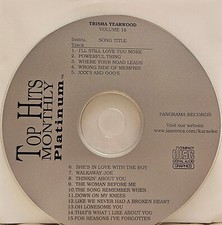 TRISHA YEARWOOD 16  TOP HITS MONTHLY  KARAOKE CDG RARE LOT SC