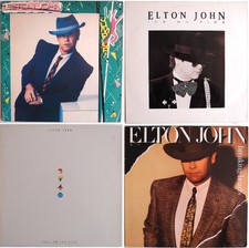 Elton John -  4 LP - 1982 - 1985 - Jump up! +...
