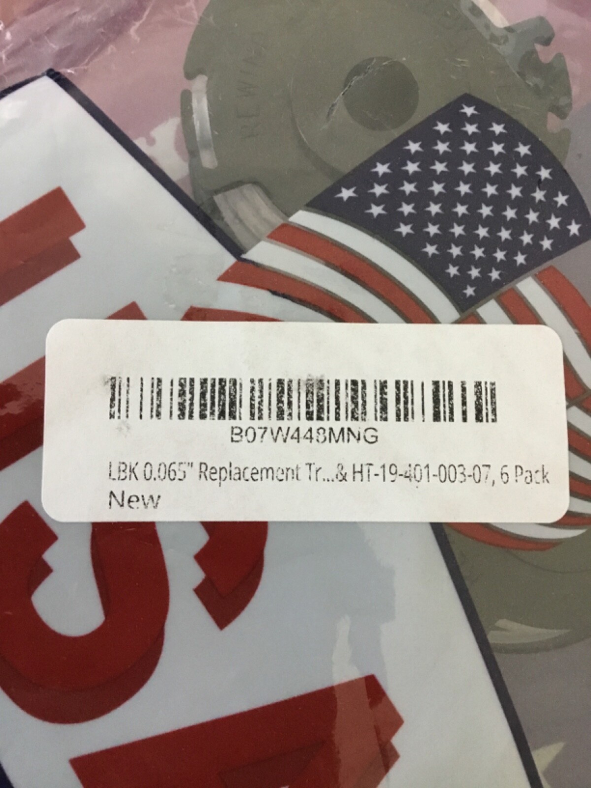 LBK International  0.065&rdquo; Replacement Trimmer Spools - 6 Pk.,