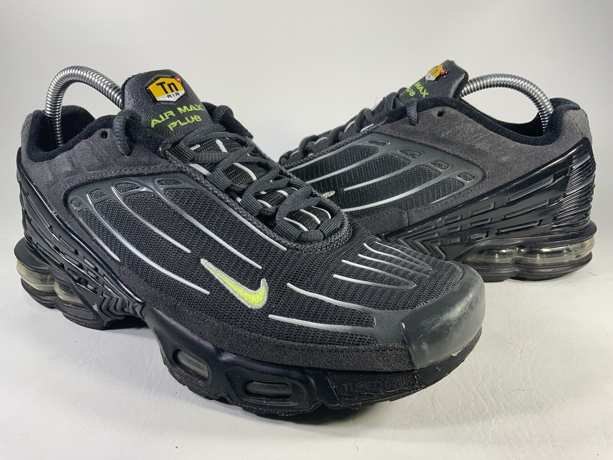 Nike Air Max Plus III Anthracite Black Volt Grey Mens Size 9