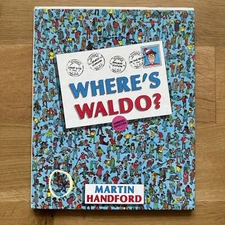 Where's Waldo? Martin Handford 1st US Ed 1987 Banned Upside Down Defect