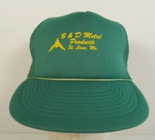 B&D Metal Products Mesh Trucker Hat Snapback