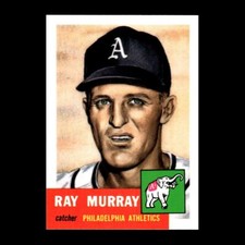 Ray Murray 1991 Topps Archives 1953 Philadelphia Athletics #234 NM GM 1