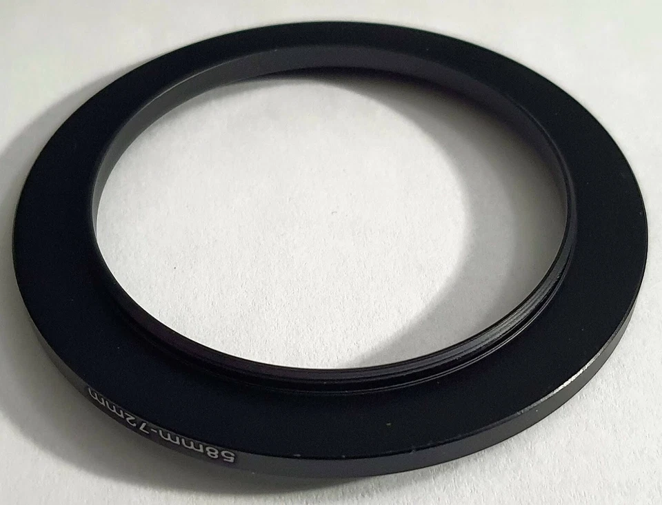 Step-Up Metal Stepping Ring 58-72mm 58mm Lens to 72mm Adapter 58 mm- 72 mm 58-72 - Image 4 of 4