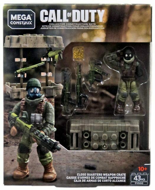 Building Toys MEGA CONSTRUX BLOKS FIGURE EQUIPMENT LOT 2 NEW CALL OF DUTY COD HALO DESTINY Toys