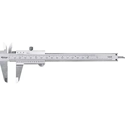 Mitutoyo 530-114 Vernier Caliper, Stainless Steel , 0-8 Range limited From JAPAN