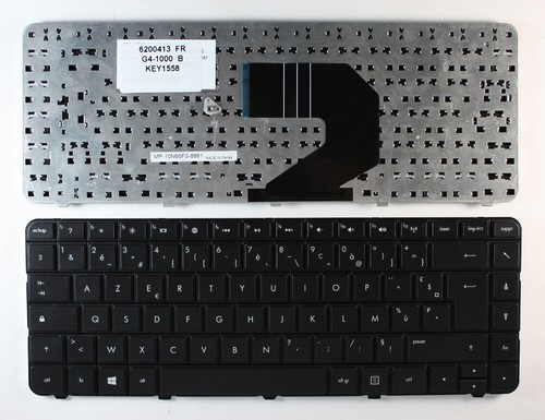 Clavier AZERTY Français Noir Pour HP Pavilion G6-2323sf - Neuf Avec Cadre