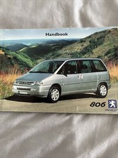 Peugeot 806 Owners Handbook/Manual 95-01 (159)