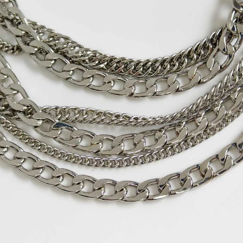 Collar 18" Zara Punk Multihilos Distintivo Elegante Mujer Fiesta Vacaciones Joyería Foto 2 de 4