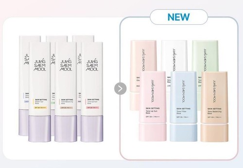 JUNGSAEMMOOL Skin Setting Base 40ml 24F/W NEW, 6Types - Picture 2 of 14