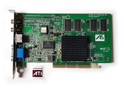Ati Rage 128 Pro Ultra ATI Rage 128 Pro Ultra GL 16 MB AGP Video Card