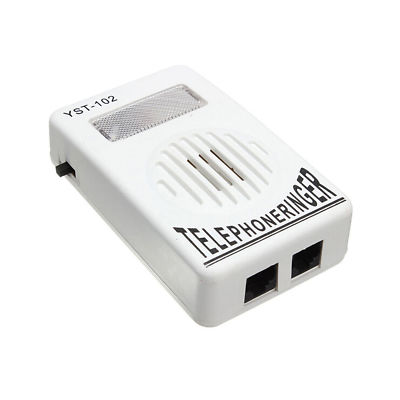 Telefon Ringer up to 95dB w/ Strobe Light Flasher Extra-Loud Bell Ringer DE
