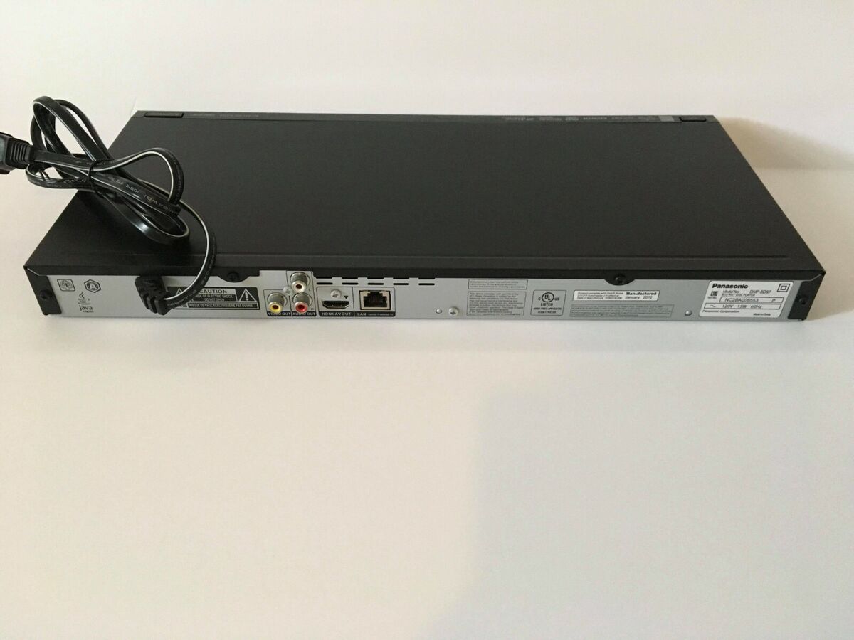 PANASONIC DMP-BD87 Blu-ray Disc Player - Great working No PANASONIC DMP-BD87 Blu-ray Disc Player - Great working No
