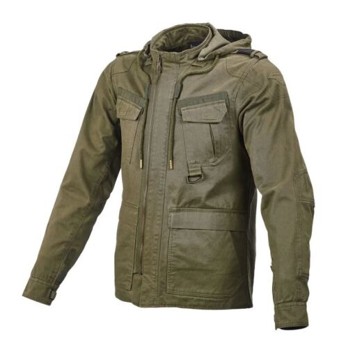 Motorcycle Jacket for Men MACNA Combat Military Green 1653511-404 - Picture 1 of 4
