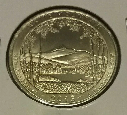2013-P America the Beautiful Quarters White Mountain — photo from the most recent tracked eBay sale