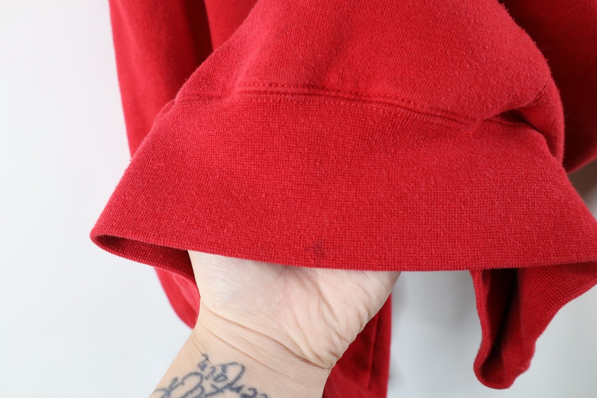 Cabela’s / 90s～/ハンティング/S/ウール/RED Vintage 90s Cabelas Mens XL Distressed Script Spell Out Hoodie