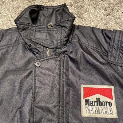 Yamaha Marlboro racing jacket blouson nylon 80s 90s L black | eBay